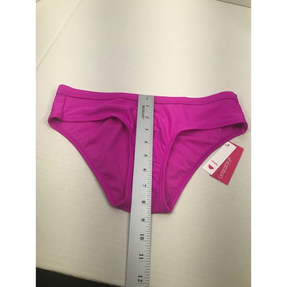 Xhilaration Women's Sz Small 0-2 Cheeky Bikini Swim Bottom Fuchsia New With Tags - Picture 8 of 9